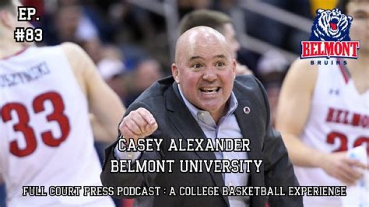 Belmont's Head coach Casey Alexander Salary and Net worth; Is he Married?