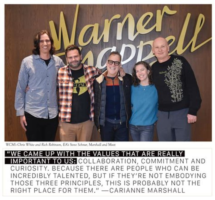 Carianne Marshall Named COO At Warner/Chappell