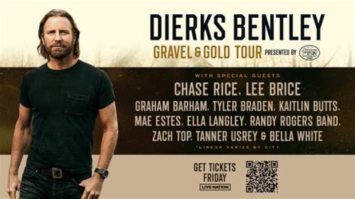 Dierks Bentley Announces The Gravel & Gold Tour