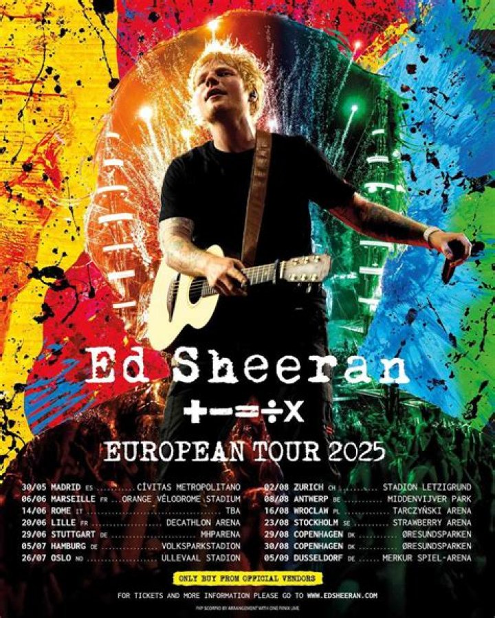 Ed Sheeran Postpones Vegas Tour Stop One Hour Prior To Showtime