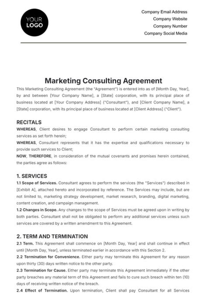 FMG & USTC Marketing Agreement