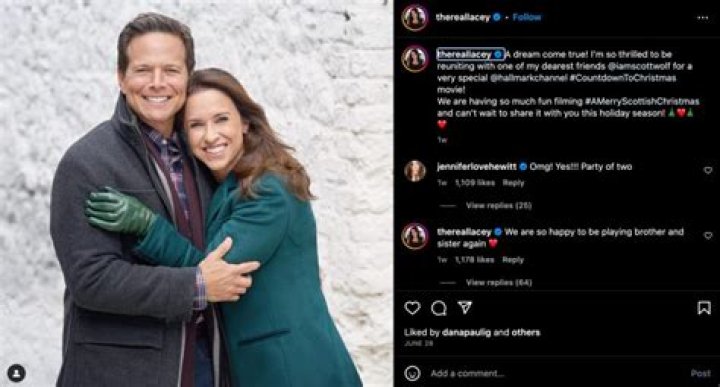 Hallmark Channel Star Lacey Chabert Receives Undying Support for Her Next Movie