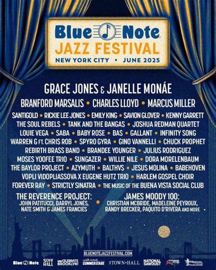 New York’s Blue Note Jazz Club To Host The Sony Presents Blue Note Jazz Festival As It Reopens In June