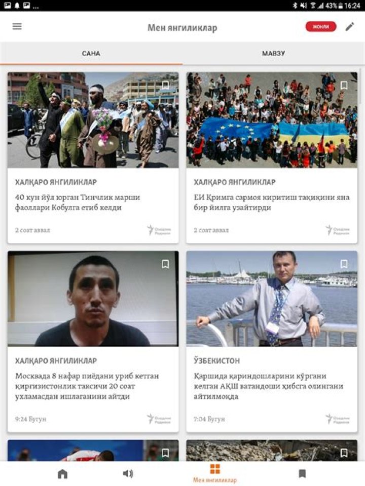 Ozodlik Radiosi Youtuber overview