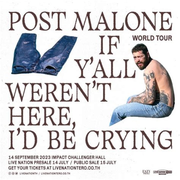 Post Malone Announces New Full-Length Album & The ‘If Y’all Weren’t Here, I’d Be Crying’ Tour