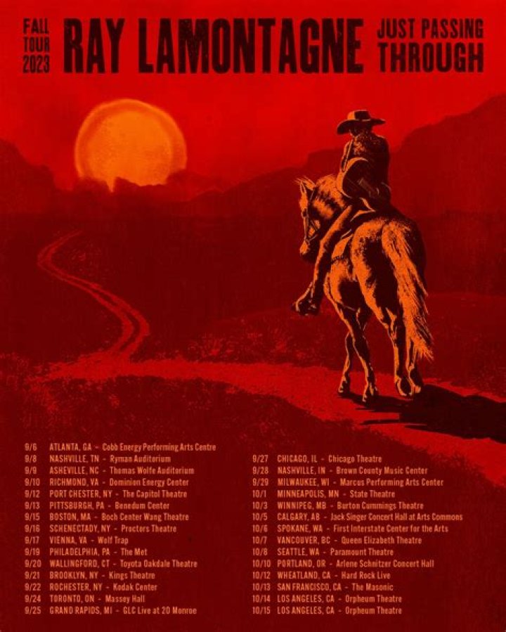Ray LaMontagne Announces North American Tour