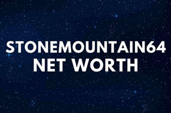 StoneMountain64 net worth, income and estimated earnings of Youtuber channel