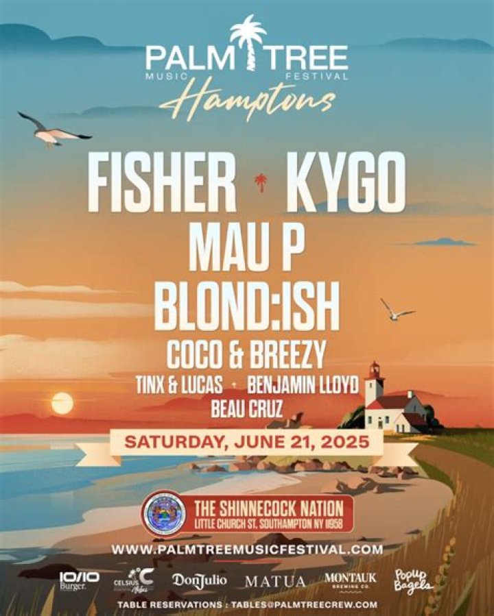 The Palm Tree Music Festival Announces Its Debut With Kygo, Ellie Goulding, Tove Lo & More