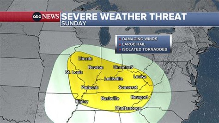 This Week's "Severe Weather" Could Bring Tornadoes and Hail to These Regions