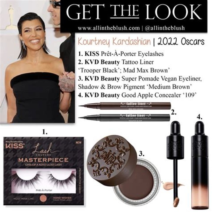 What Makeup Does Kourtney Kardashian Use?